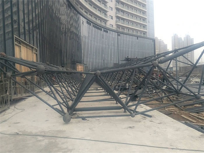 尚志万豪酒店雨棚网架